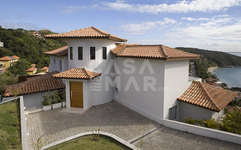 Espetacular casa, cinco suítes em condomínio, vista panorâmi