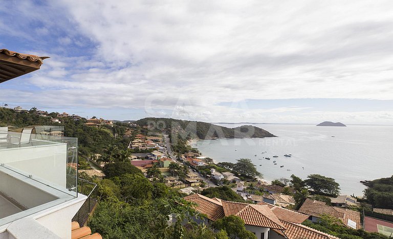Espetacular casa, cinco suítes em condomínio, vista panorâmi