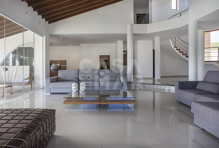 Espetacular casa, cinco suítes em condomínio, vista panorâmi