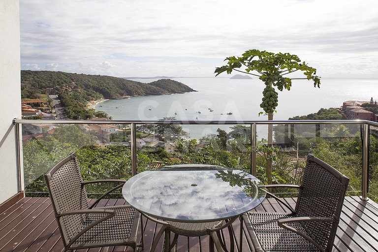 Espetacular casa, cinco suítes em condomínio, vista panorâmi