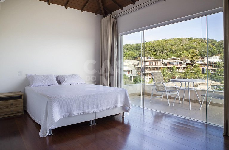 Espetacular casa, cinco suítes em condomínio, vista panorâmi