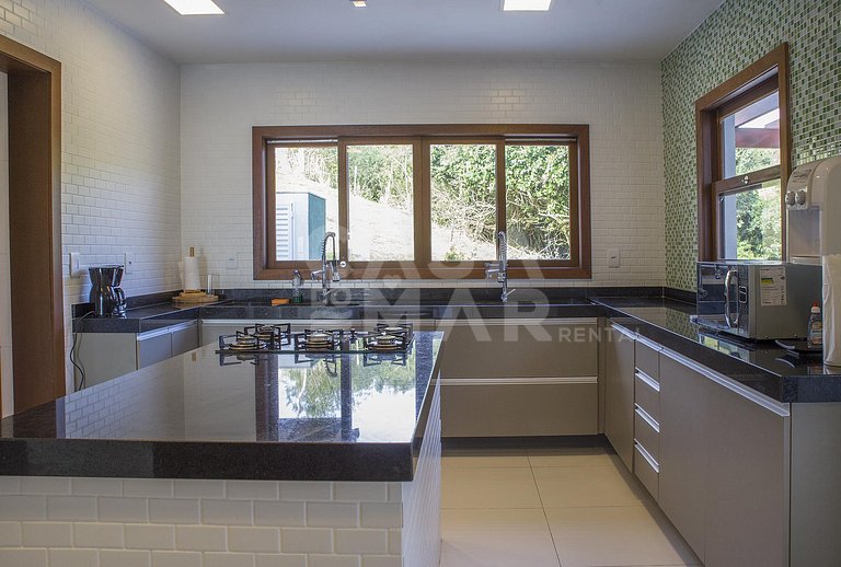 Espetacular casa, cinco suítes em condomínio, vista panorâmi