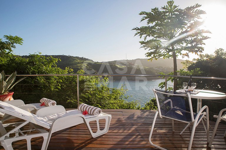 Beautiful house, on the coast of Ferradura, with spectacular