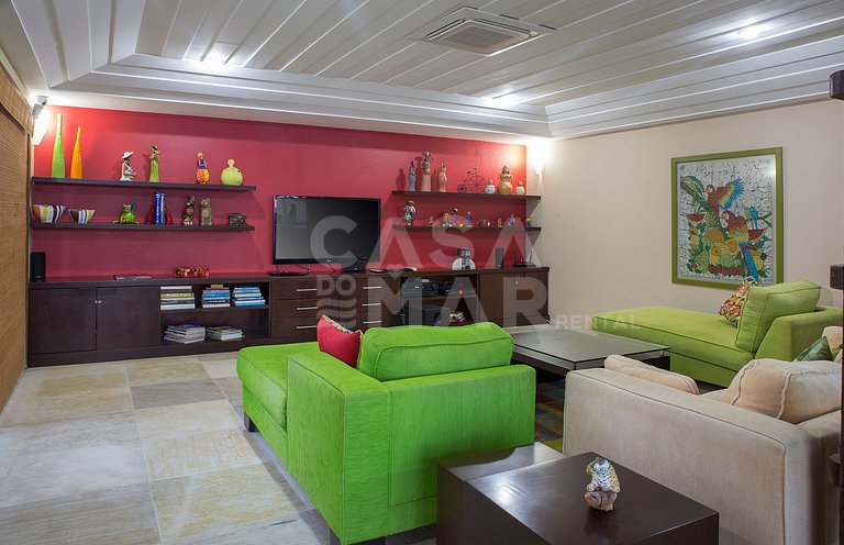 Linda casa, no costão da Ferradura, com vista espetacular