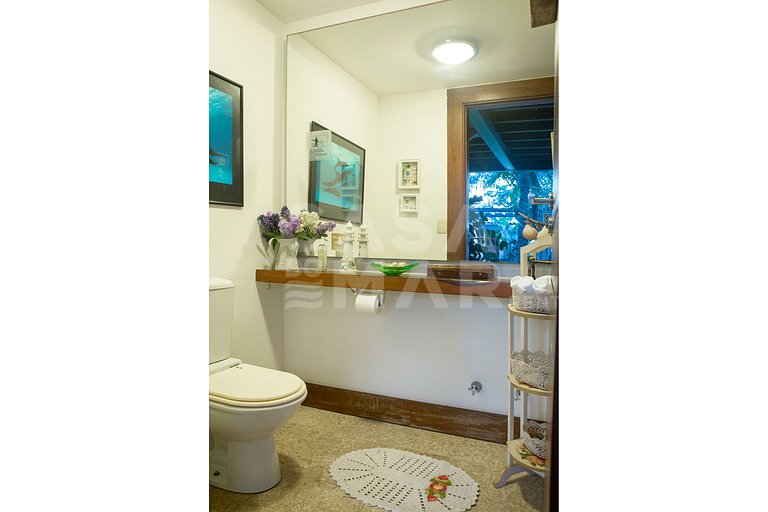Villa, 9 suítes, pé na areia, praia da ferradura, Ferradura