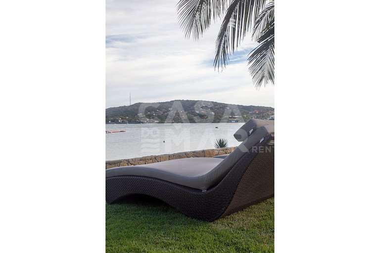 Villa, 9 suítes, pé na areia, praia da ferradura, Ferradura