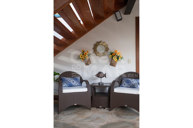 Villa, 9 suítes, pé na areia, praia da ferradura, Ferradura