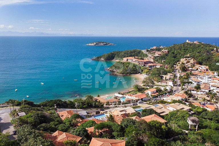 Beautiful villa with nine suites, with paradisiacal views an