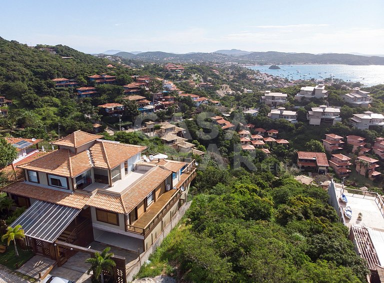 Beautiful villa with nine suites, with paradisiacal views an