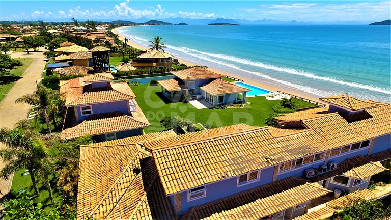 Casa de frente pro mar com 9 suítes