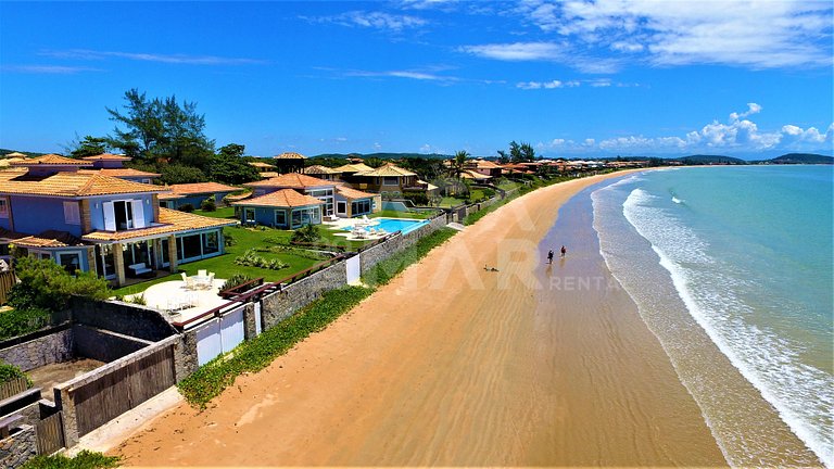 Casa de frente pro mar com 9 suítes