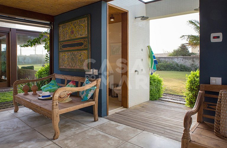 Beautiful house with seven suites, panoramic view of the bea