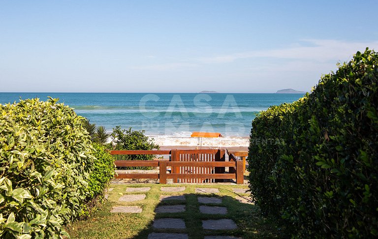 Geribá, pé na areia, frente mar, tres quartos, condomínio