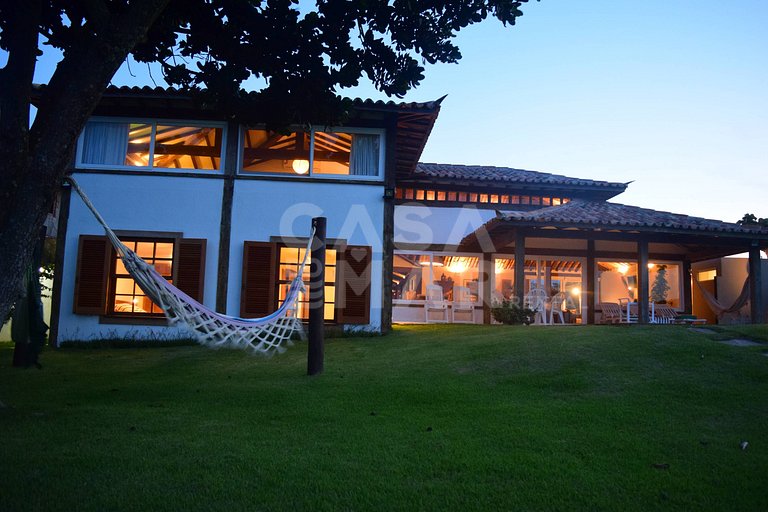 casa com cinco suítes, vista para praia, Manguinhos búzios