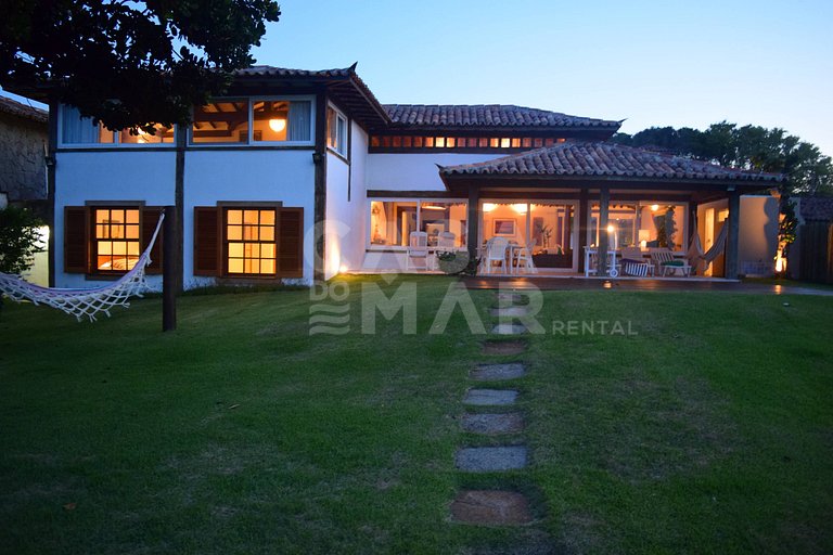 casa com cinco suítes, vista para praia, Manguinhos búzios