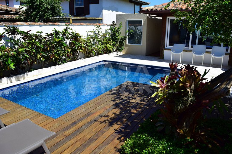 casa com cinco suítes, vista para praia, Manguinhos búzios