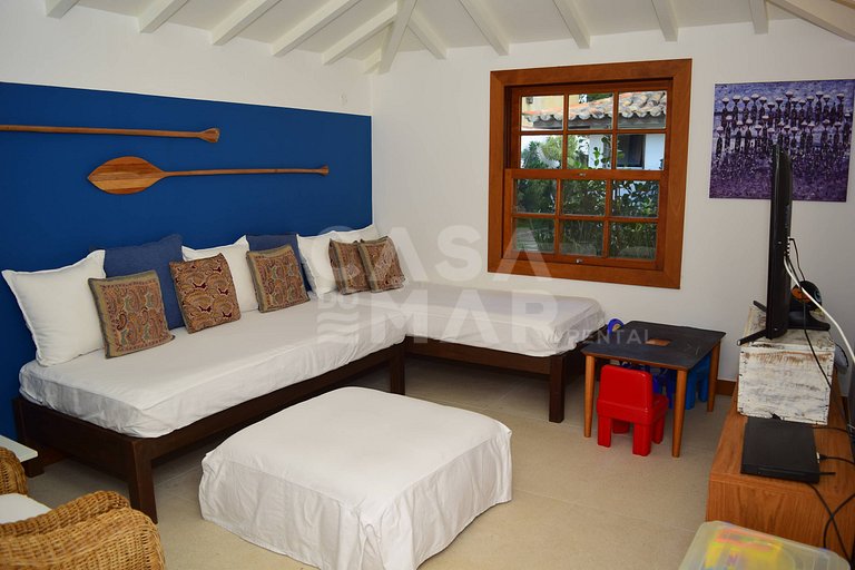 casa com cinco suítes, vista para praia, Manguinhos búzios