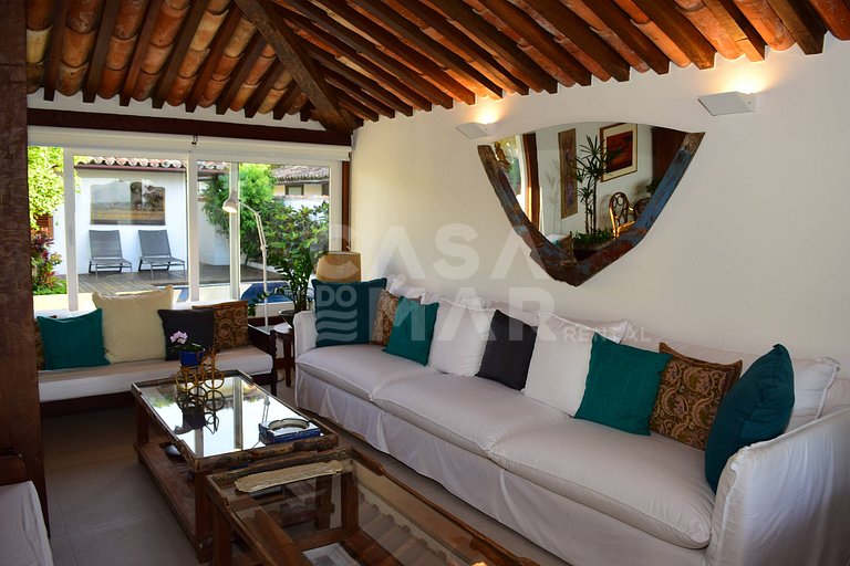 casa com cinco suítes, vista para praia, Manguinhos búzios
