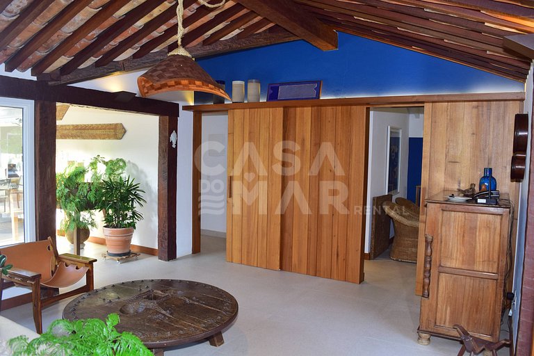 casa com cinco suítes, vista para praia, Manguinhos búzios