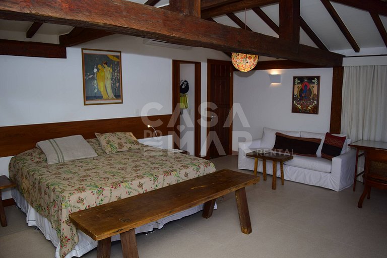 casa com cinco suítes, vista para praia, Manguinhos búzios