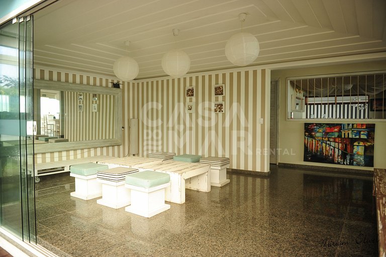 Spectacular Villa with Five Suites, on Areia da Praia Rasa