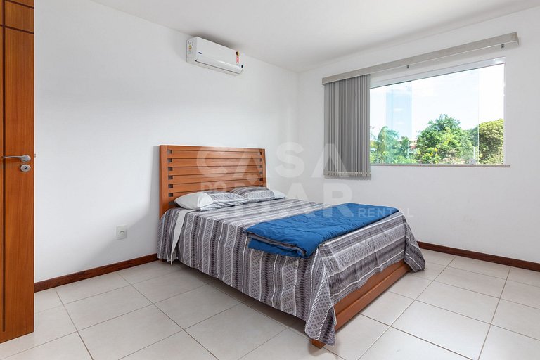 Casa em Geribá, Ferradurinha, quatro suítes, ar condicionado