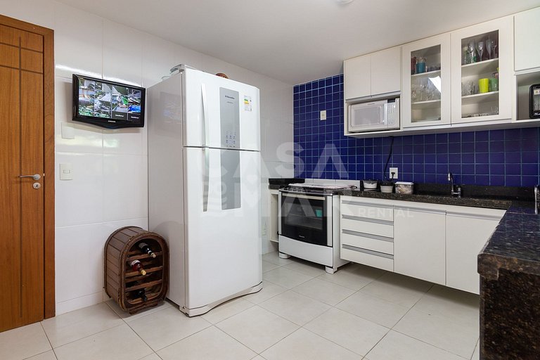 Casa em Geribá, Ferradurinha, quatro suítes, ar condicionado