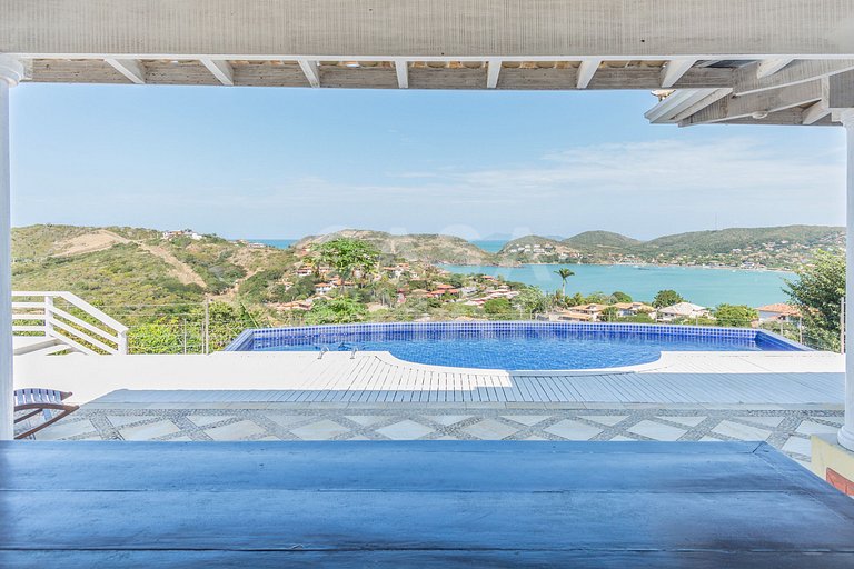 ferradura, piscina, sauna, churrasqueira, vista mar