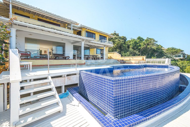 ferradura, piscina, sauna, churrasqueira, vista mar