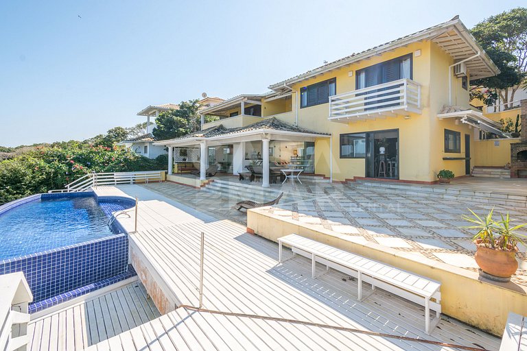 ferradura, piscina, sauna, churrasqueira, vista mar