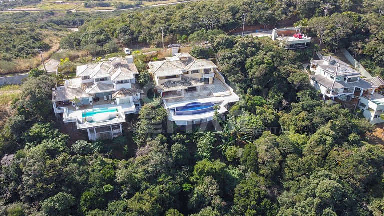 ferradura, piscina, sauna, churrasqueira, vista mar