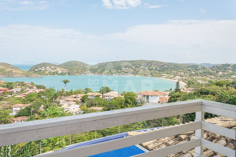 ferradura, piscina, sauna, churrasqueira, vista mar