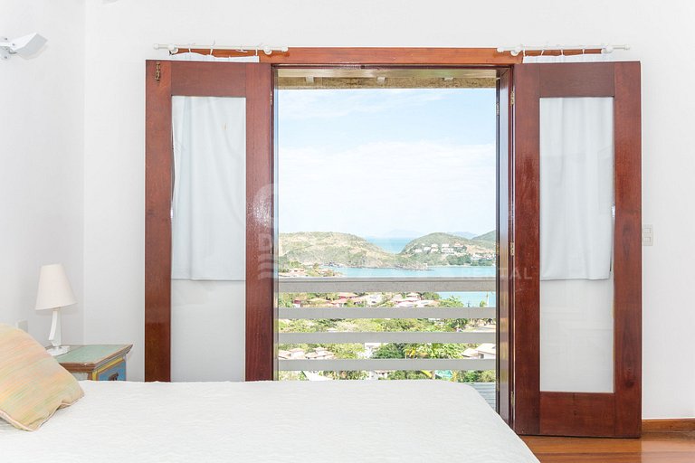ferradura, piscina, sauna, churrasqueira, vista mar
