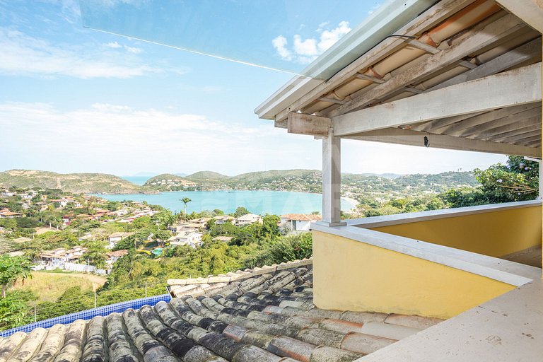 ferradura, piscina, sauna, churrasqueira, vista mar
