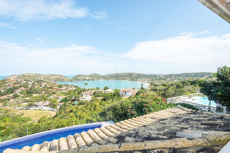 ferradura, piscina, sauna, churrasqueira, vista mar
