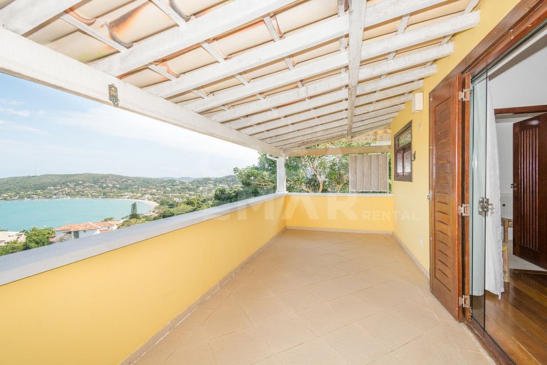 ferradura, piscina, sauna, churrasqueira, vista mar