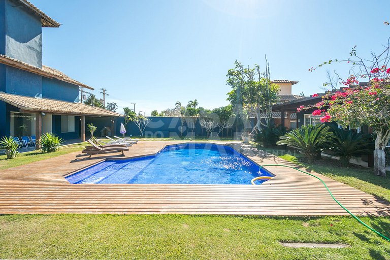 mansão, seis suítes, pé na areia na rasa, piscina