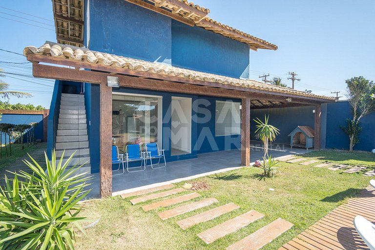 mansão, seis suítes, pé na areia na rasa, piscina