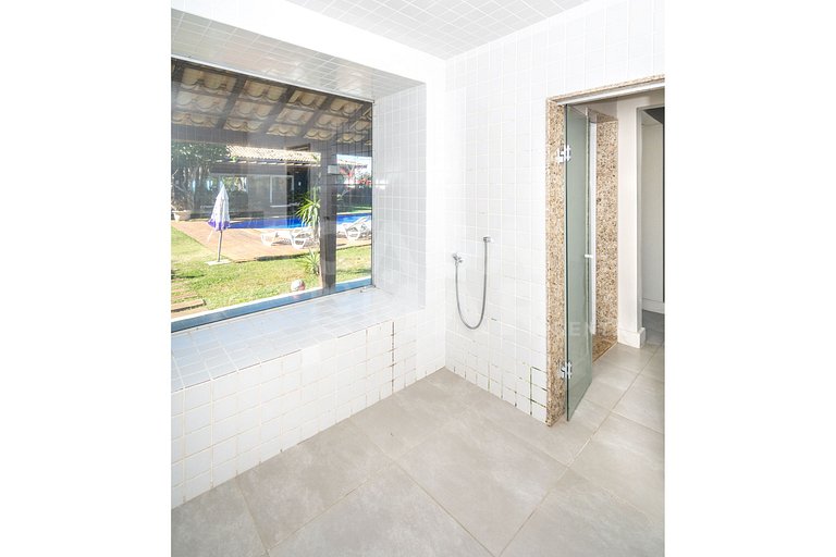 mansão, seis suítes, pé na areia na rasa, piscina