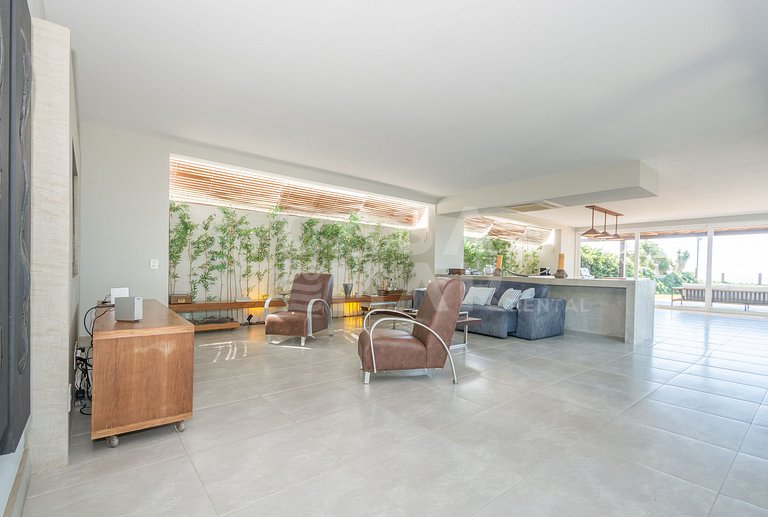 mansão, seis suítes, pé na areia na rasa, piscina