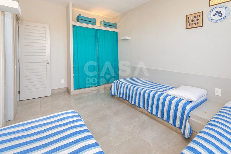 mansão, seis suítes, pé na areia na rasa, piscina