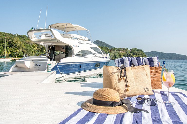 Six-bedroom villa with private beach