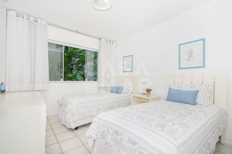 Six-bedroom villa with private beach