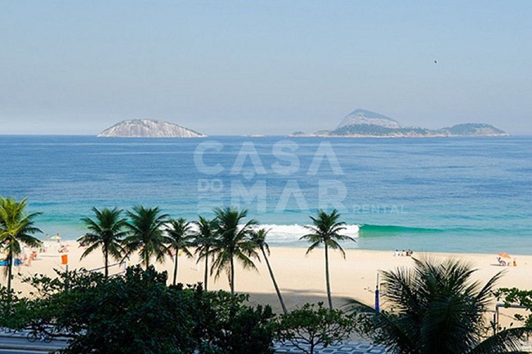 Lindo apartamento frente mar, com 3 quartos em Ipanema/RJ.