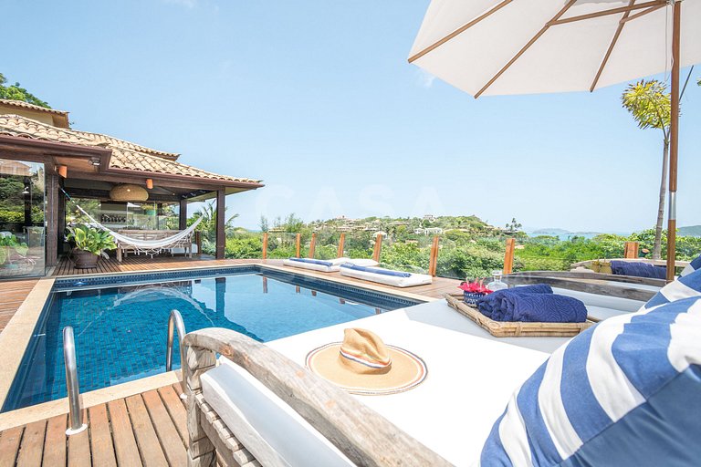 Beautiful house with seven suites, with panoramic views of G