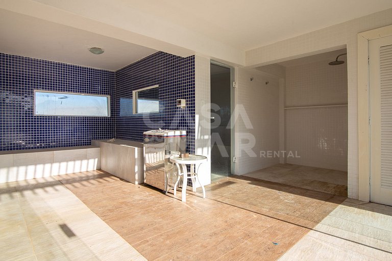 Búzios, piscina, churrasqueira, condomínio, frente mar