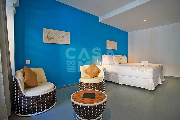 Villa Sofia’s on the beach com nove suítes, localizada em Bú