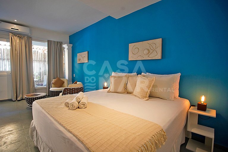 Villa Sofia’s on the beach com nove suítes, localizada em Bú