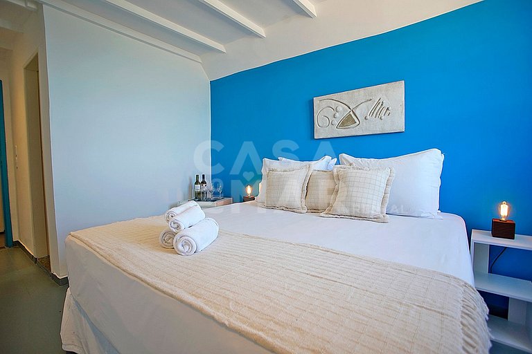 Villa Sofia’s on the beach com nove suítes, localizada em Bú