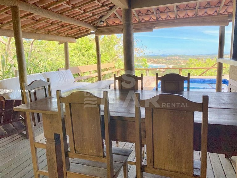 Casa para Temporada, Armação dos Búzios / RJ
